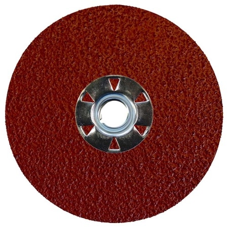 Weiler 4-1/2 Tiger Aluminum RFD 36 Grit 5/8-11 UNC 60601